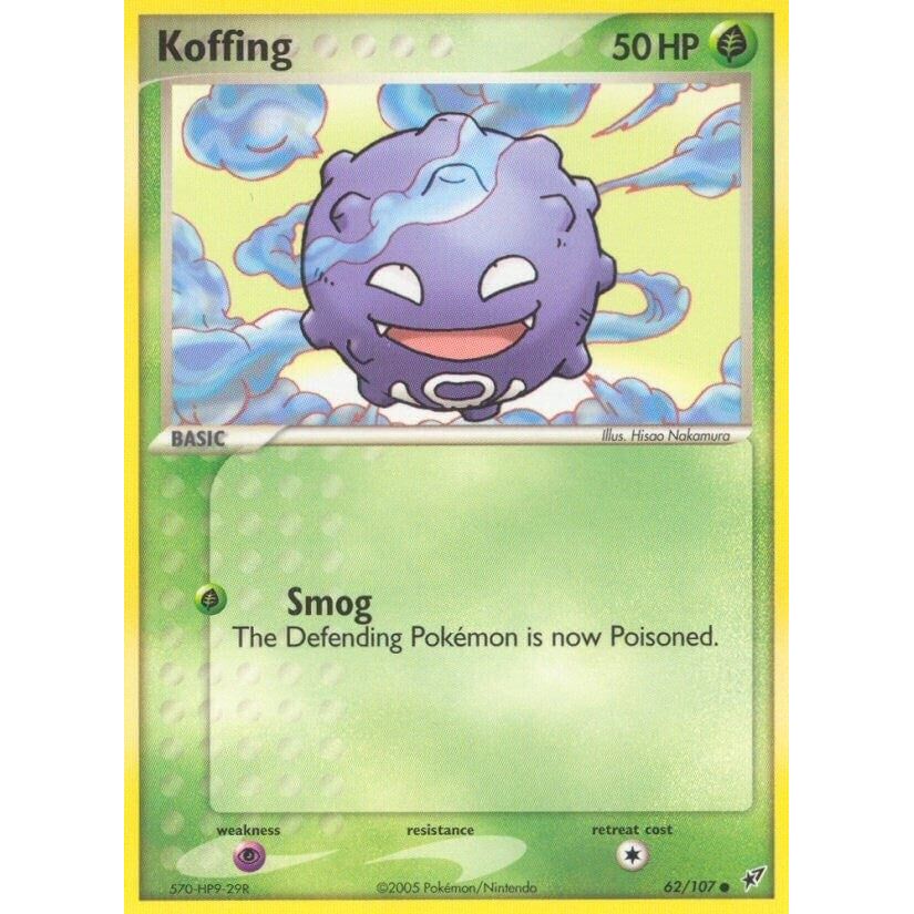 Image for Koffing (62/107) (DX) - Pokemon