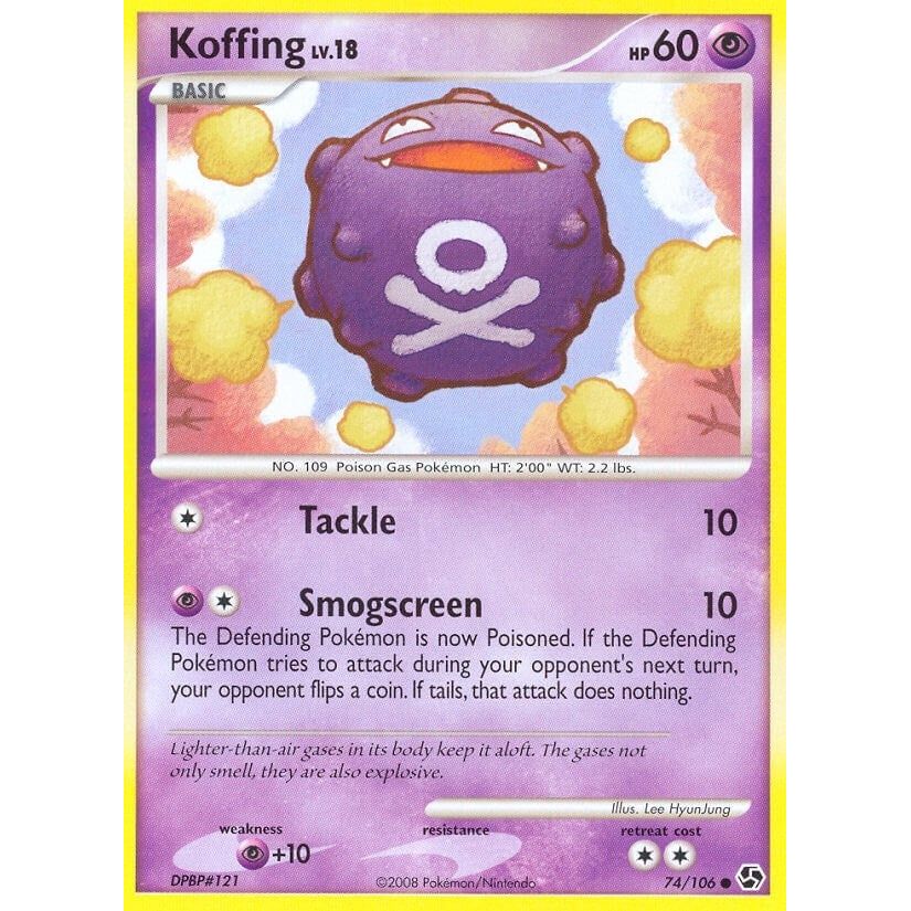 Image for Koffing (74/106) (GE) - Pokemon