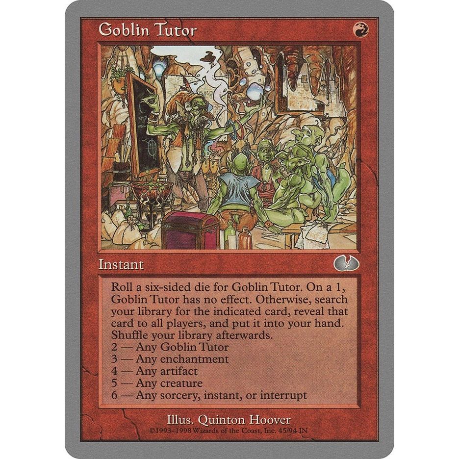 Image for Goblin Tutor (45) (UGL) - Magic: The Gathering