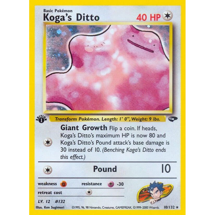 Image for Koga's Ditto (010/132) (G2) - Pokemon