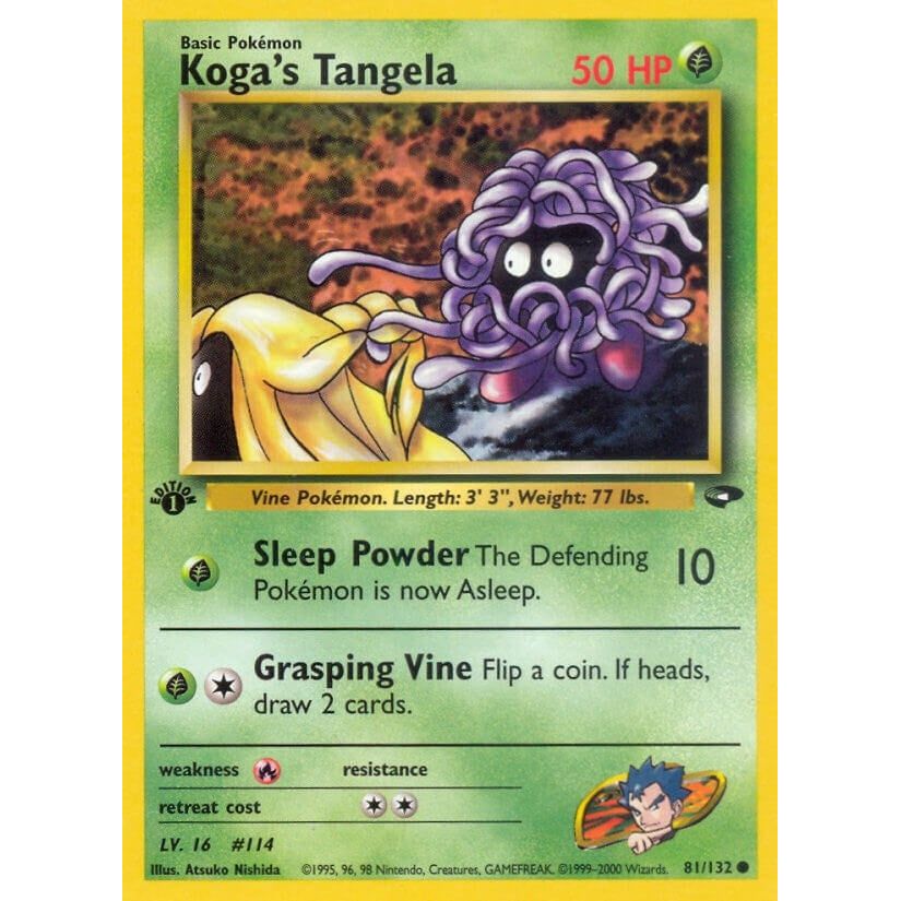 Image for Koga's Tangela (081/132) (G2) - Pokemon