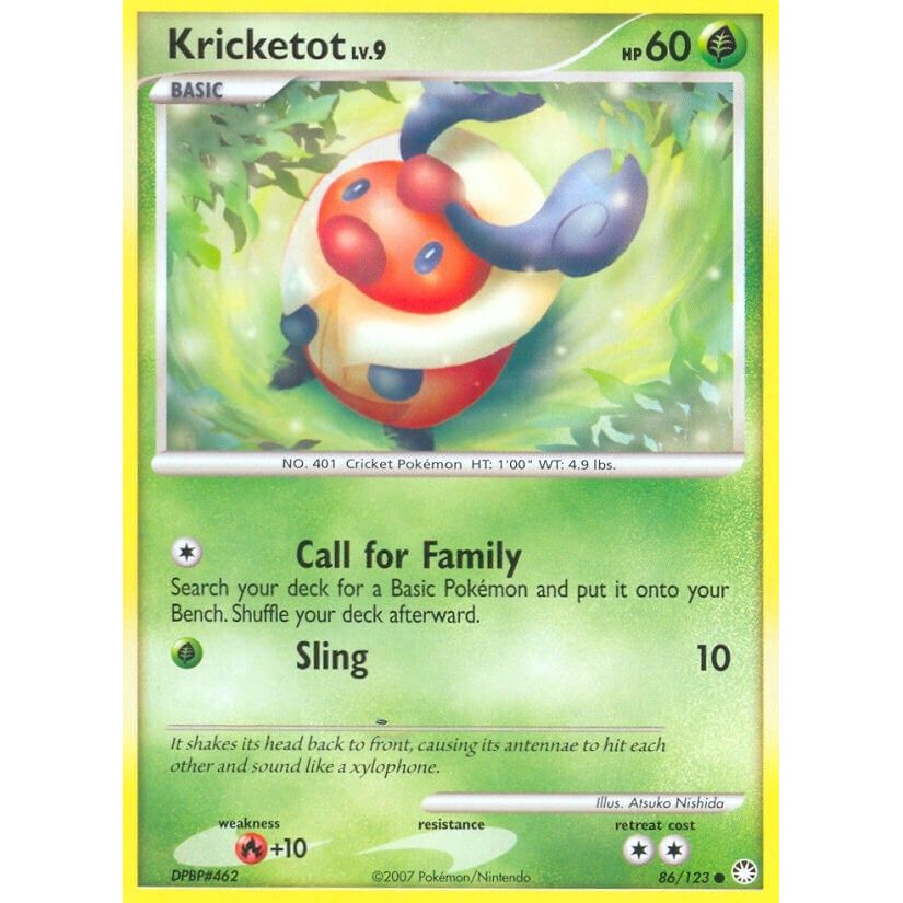 Image for Kricketot (86/123) (MT) - Pokemon