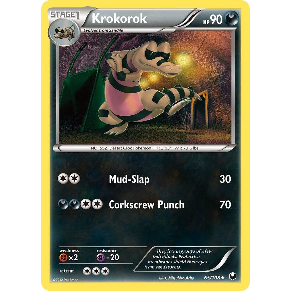 Image for Krokorok (65/108) (DEX) - Pokemon