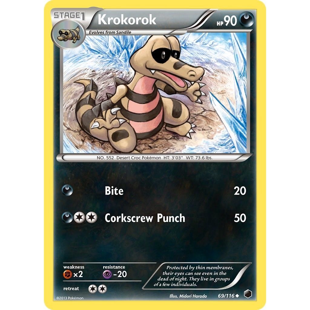 Image for Krokorok (69/116) (PLF) - Pokemon