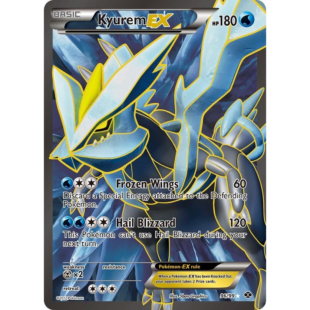 Image for Kyurem EX (96 Full Art) (96/99) (NXD) - Pokemon