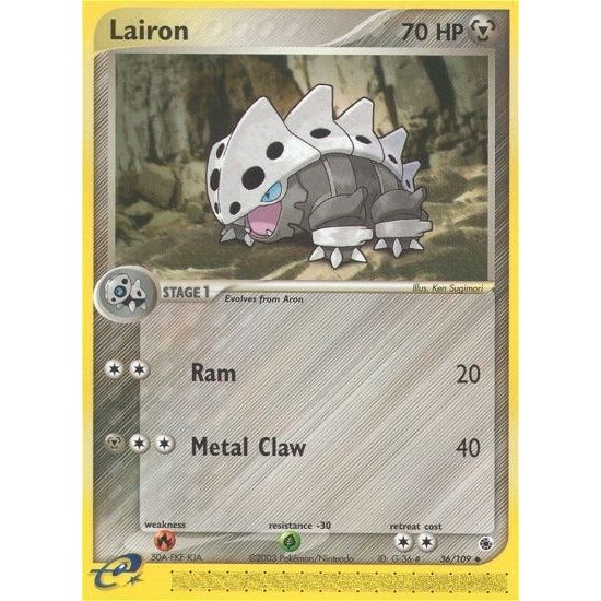 Image for Lairon (36/109) (RS) - Pokemon