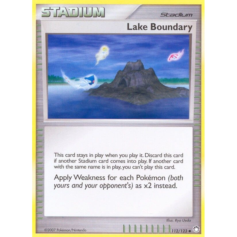 Image for Lake Boundary (112/123) (MT) - Pokemon
