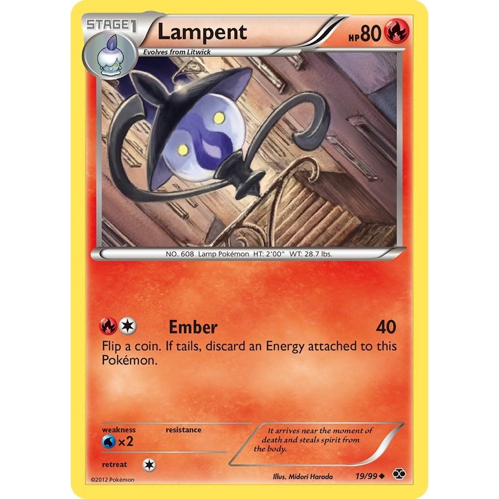 Image for Lampent (19/99) (NXD) - Pokemon