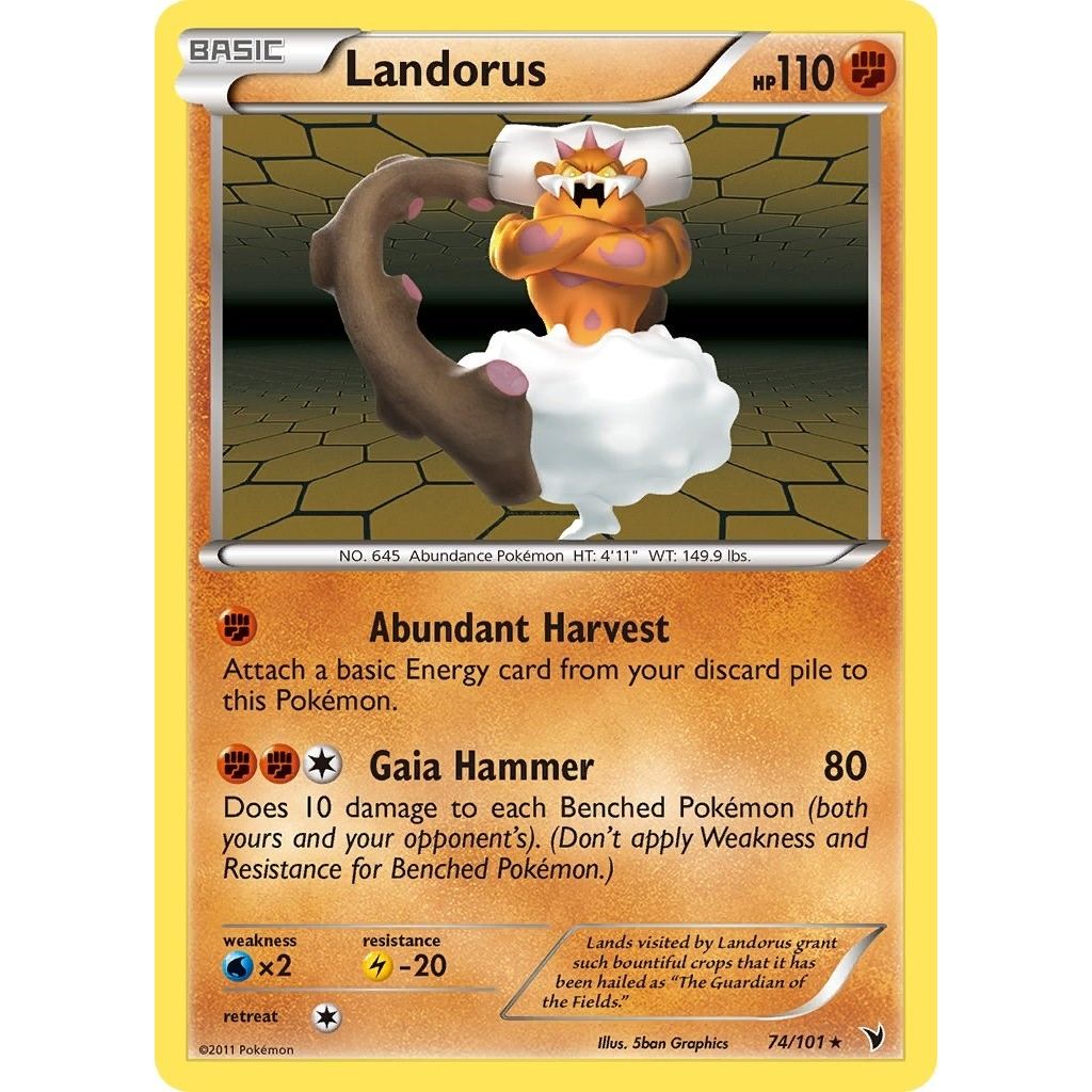 Image for Landorus (74/101) (NVI) - Pokemon