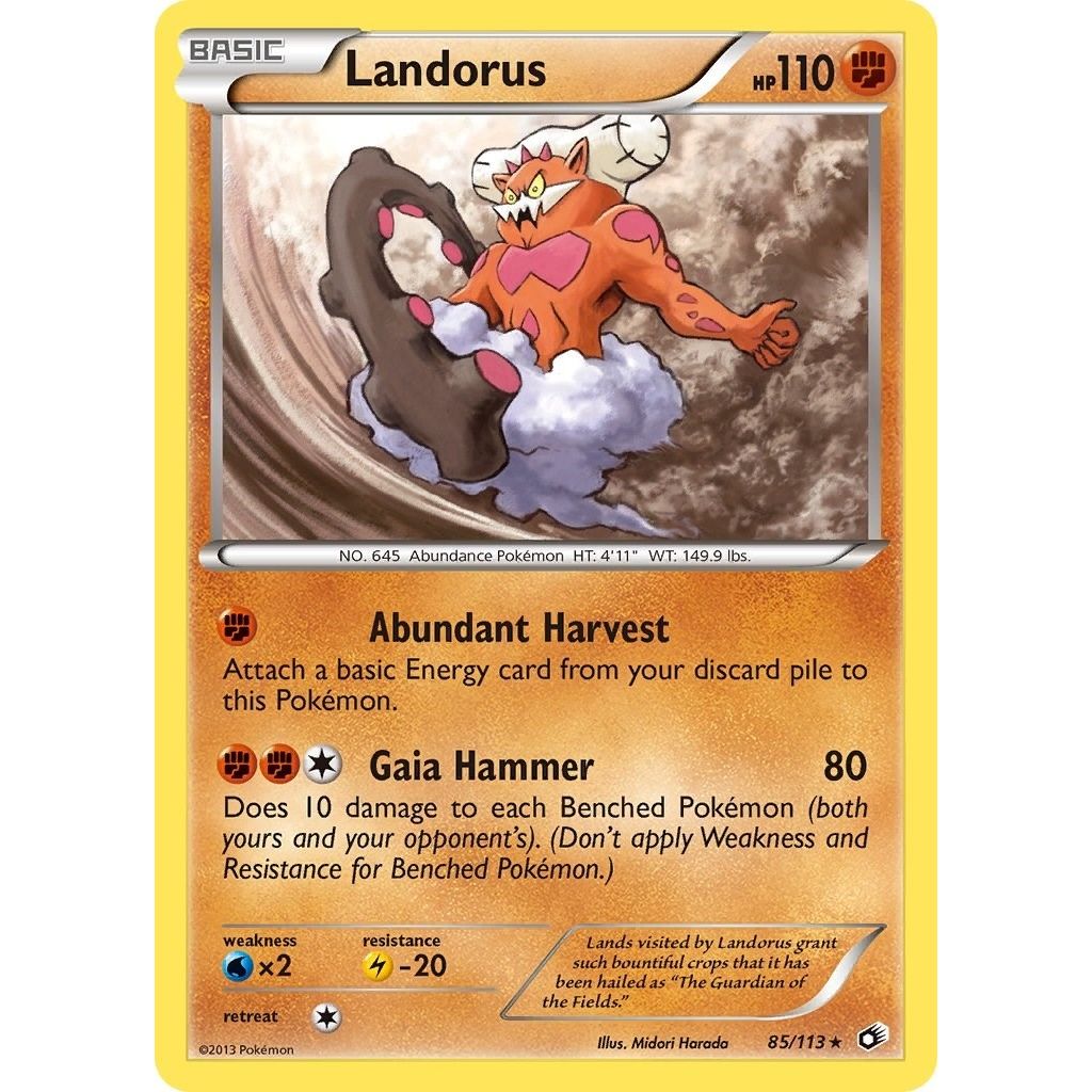 Image for Landorus (85/113) (LTR) - Pokemon