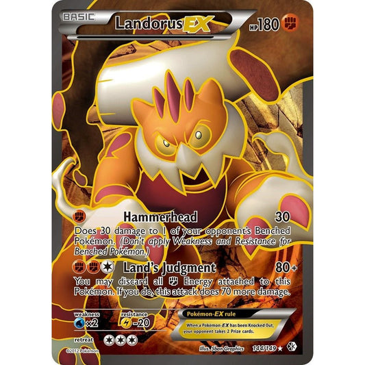 Image for Landorus EX (144 Full Art) (144/149) (BCR) - Pokemon