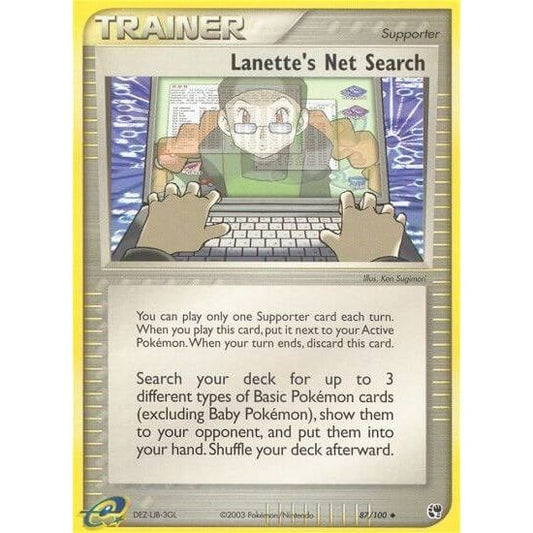 Image for Lanette's Net Search (87/100) (SS) - Pokemon