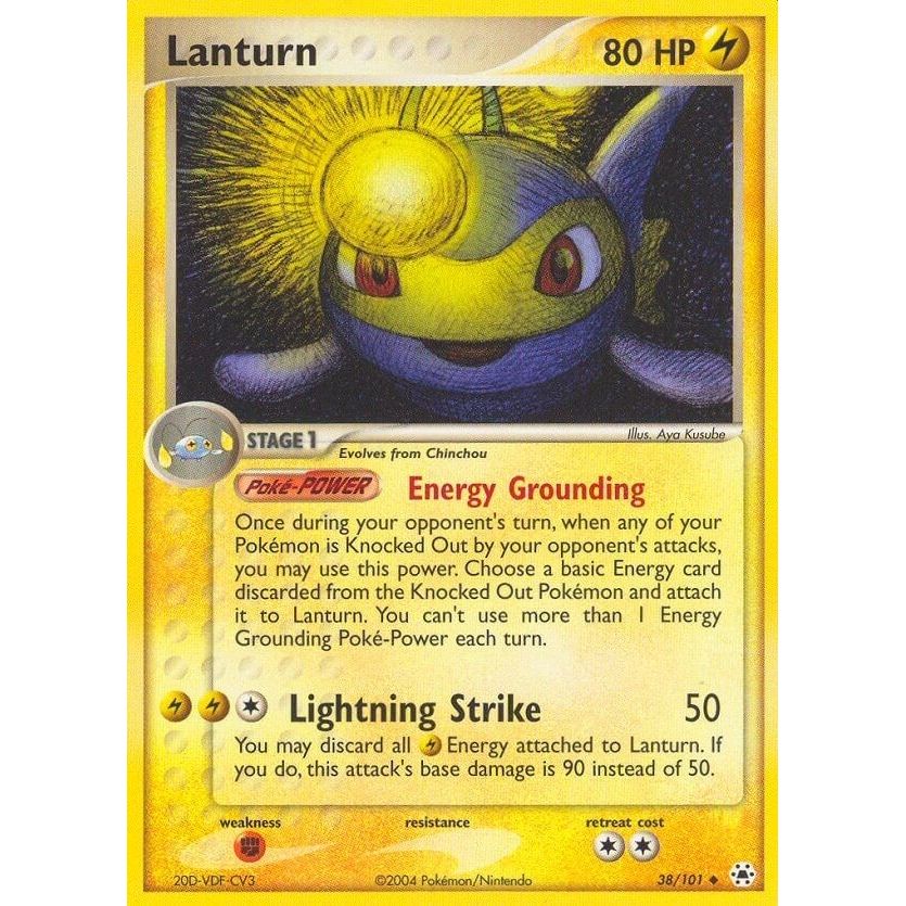 Image for Lanturn (38/101) (HL) - Pokemon