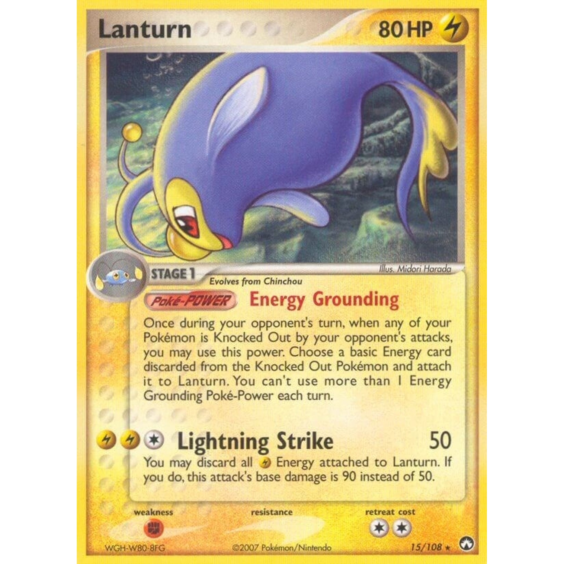 Image for Lanturn (15/108) (PK) - Pokemon