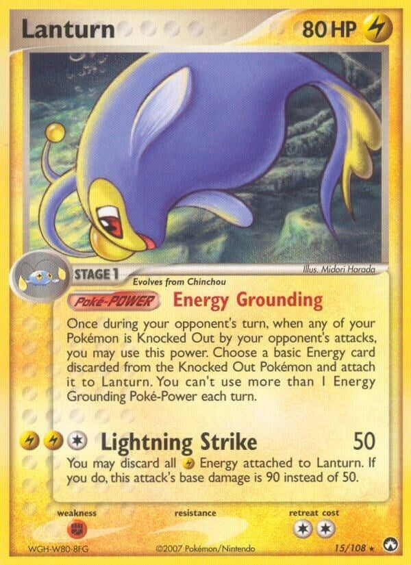 Image for Lanturn (15/108) (PK) - Pokemon