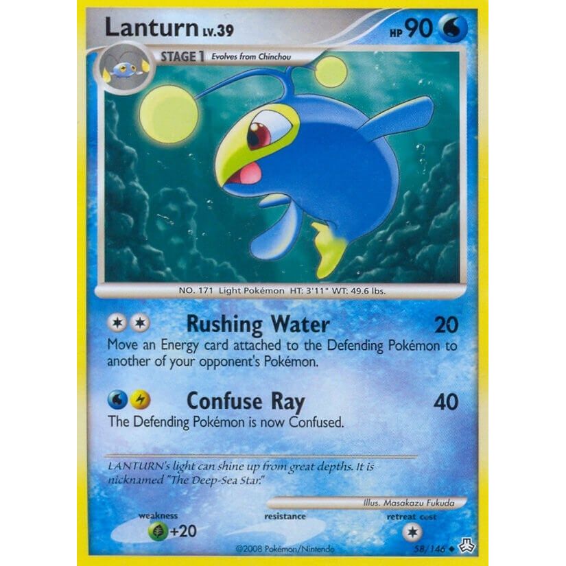 Image for Lanturn (58) (58/146) (LA) - Pokemon