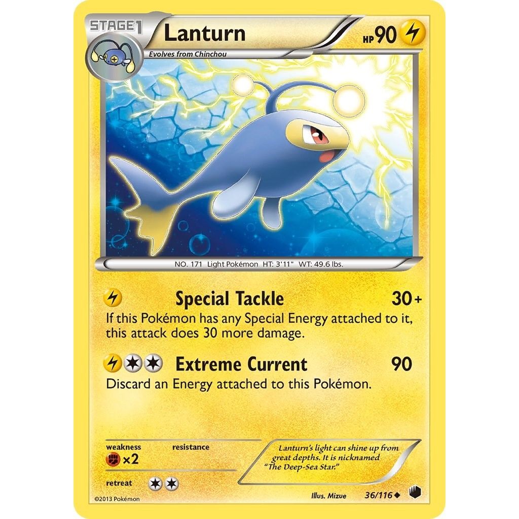 Image for Lanturn (36/116) (PLF) - Pokemon
