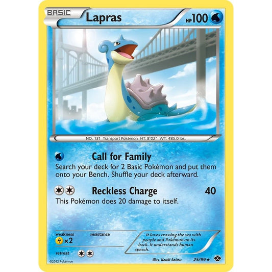 Image for Lapras (25) (25/99) (NXD) - Pokemon
