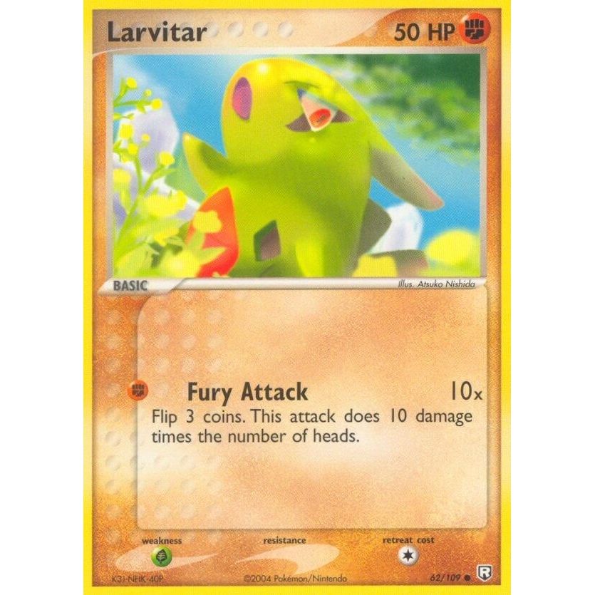 Image for Larvitar (62/109) (RR) - Pokemon