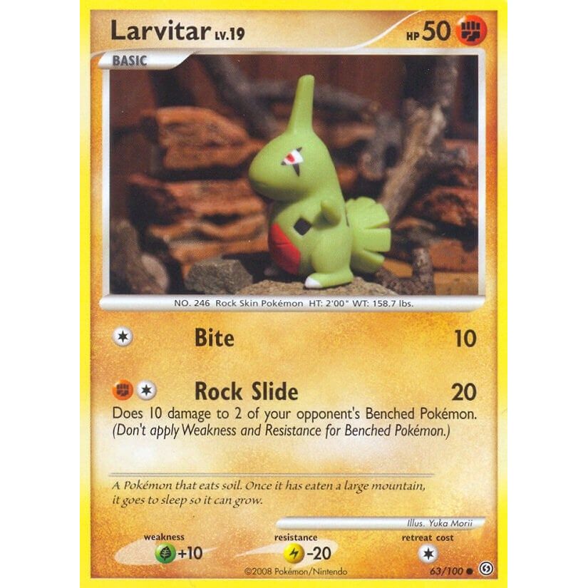 Image for Larvitar (63/100) (SF) - Pokemon