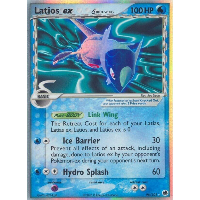 Image for Latios ex (Delta Species) (96/101) (DF) - Pokemon