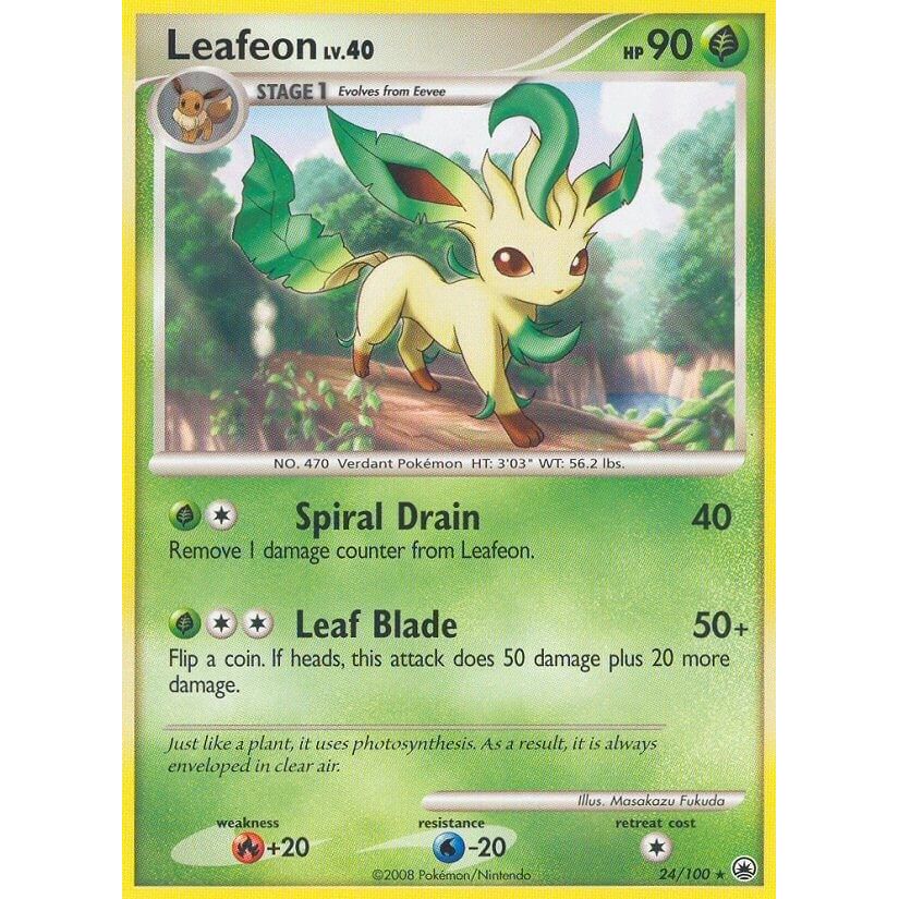 Image for Leafeon (24) (24/100) (MD) - Pokemon