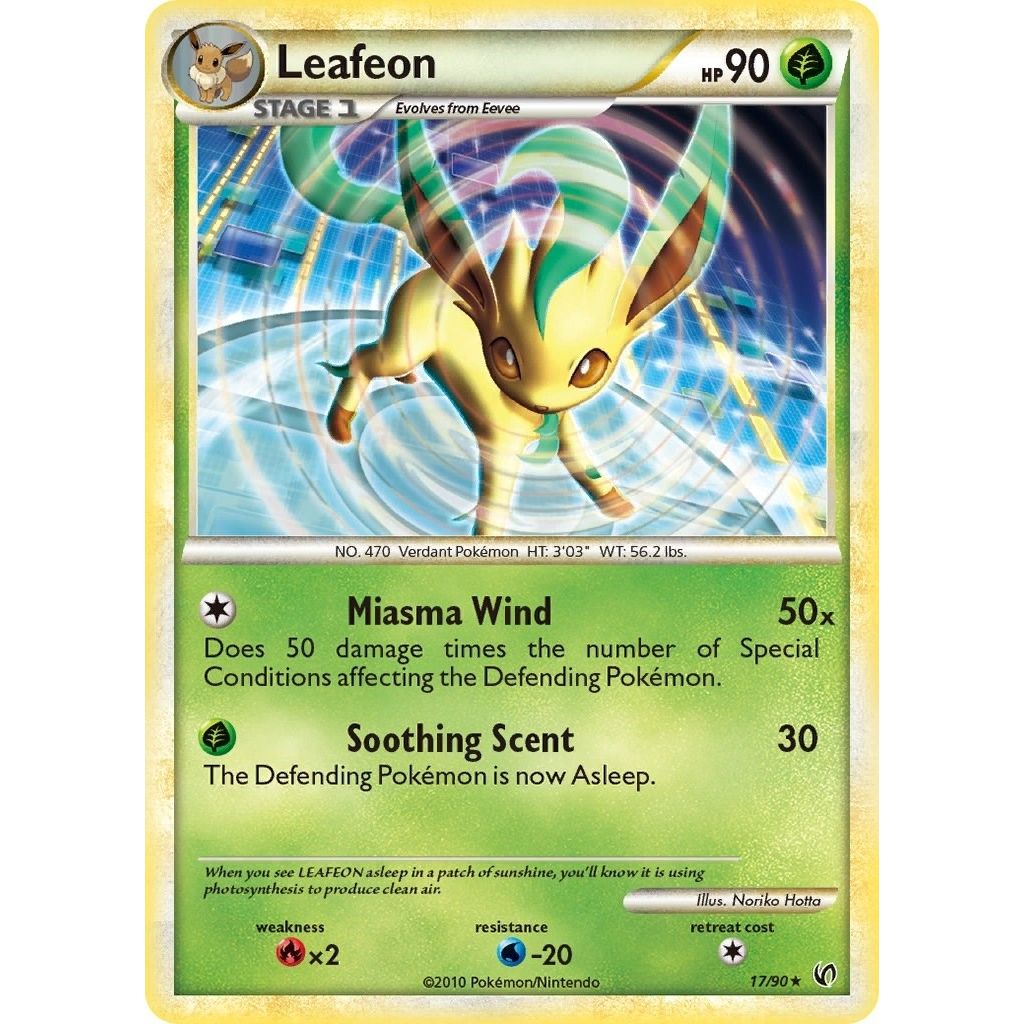 Image for Leafeon (17/90) (UD) - Pokemon