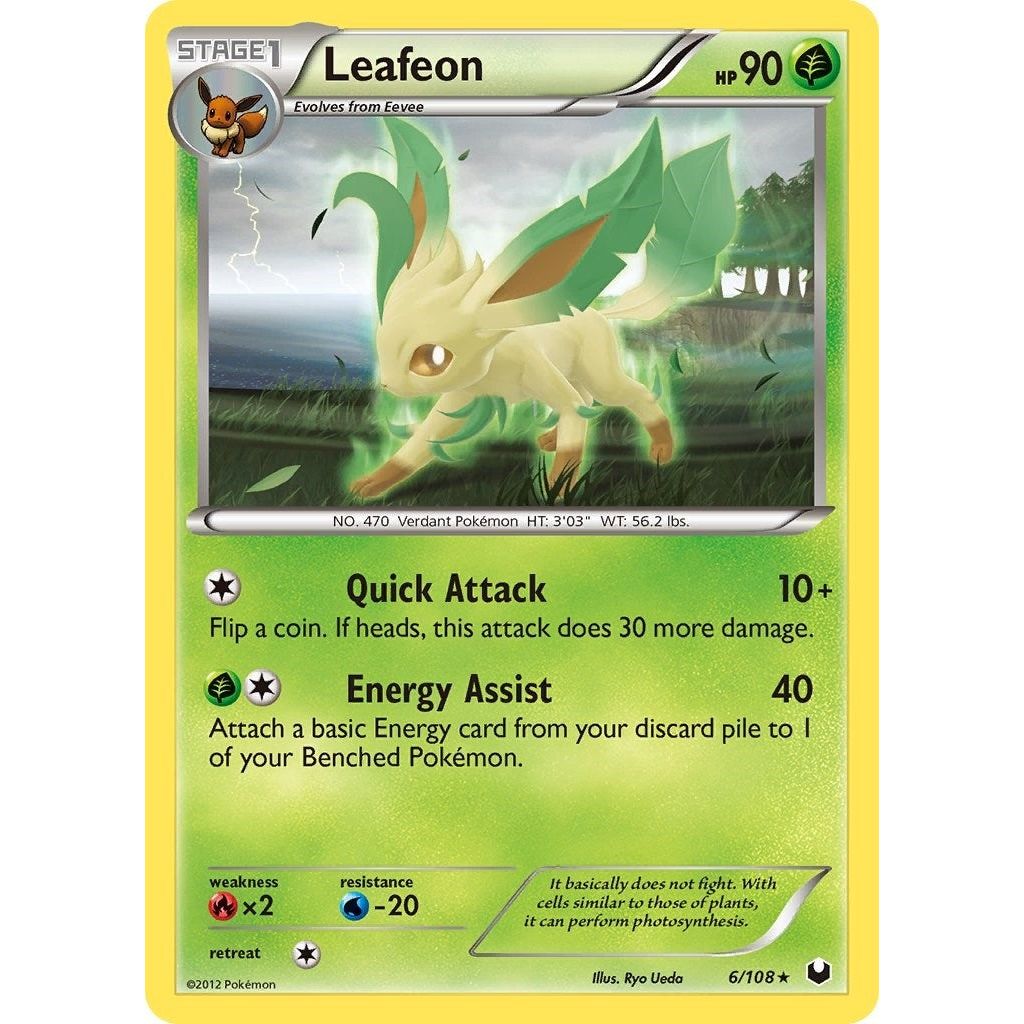 Image for Leafeon (6/108) (DEX) - Pokemon