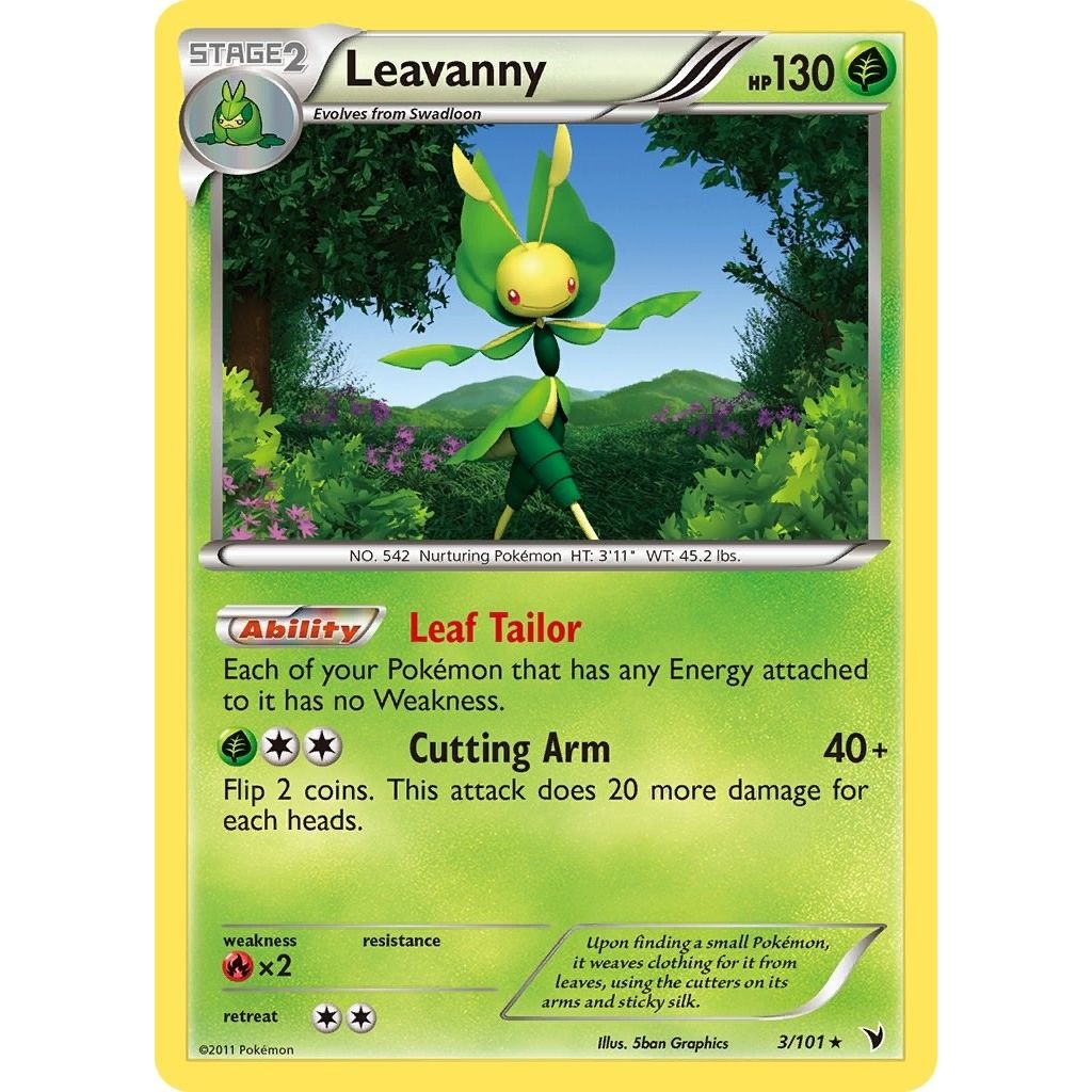 Image for Leavanny (3/101) (NVI) - Pokemon