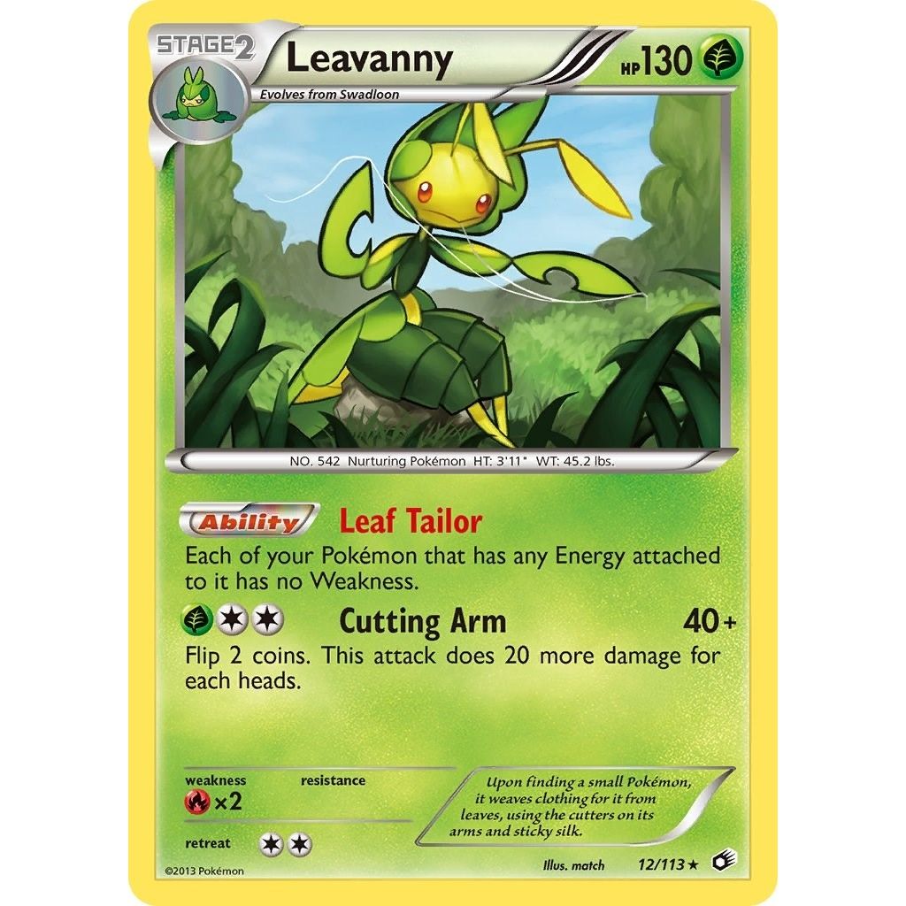 Image for Leavanny (12/113) (LTR) - Pokemon