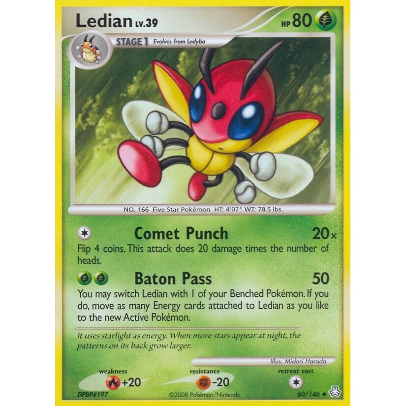 Image for Ledian (60/146) (LA) - Pokemon