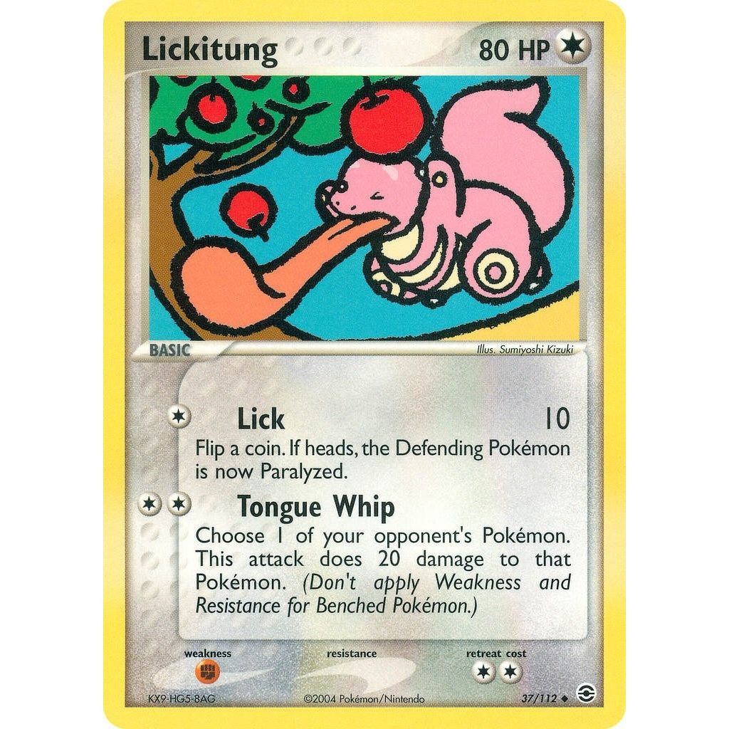 Image for Lickitung (37/112) (RG) - Pokemon