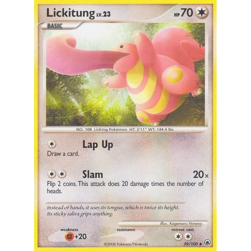 Image for Lickitung (39/100) (MD) - Pokemon