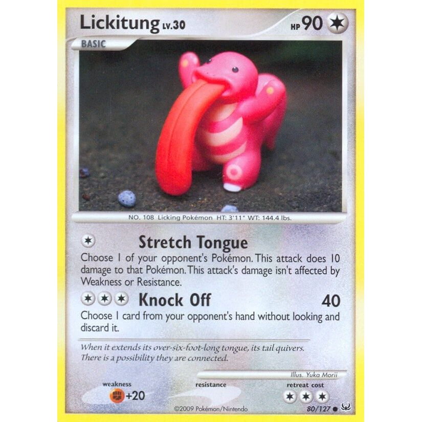 Image for Lickitung (80/127) (PL) - Pokemon