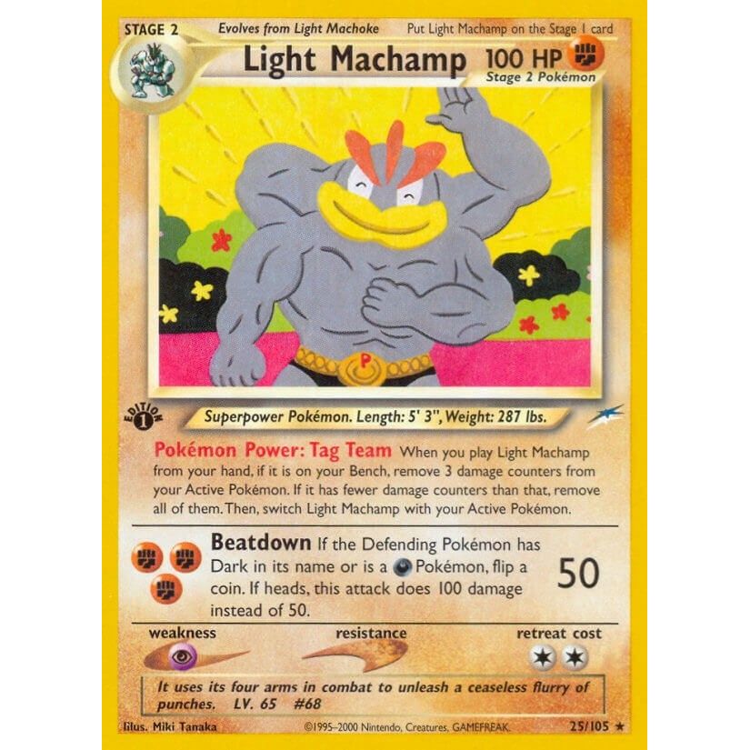 Image for Light Machamp (025/105) (N4) - Pokemon