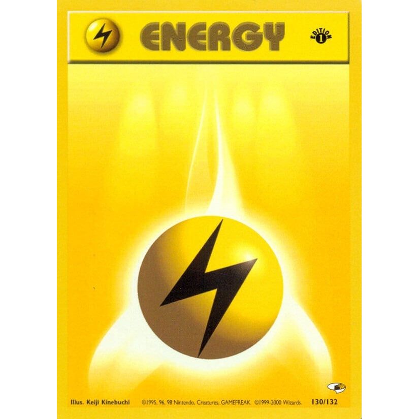 Image for Lightning Energy (130/132) (G1) - Pokemon