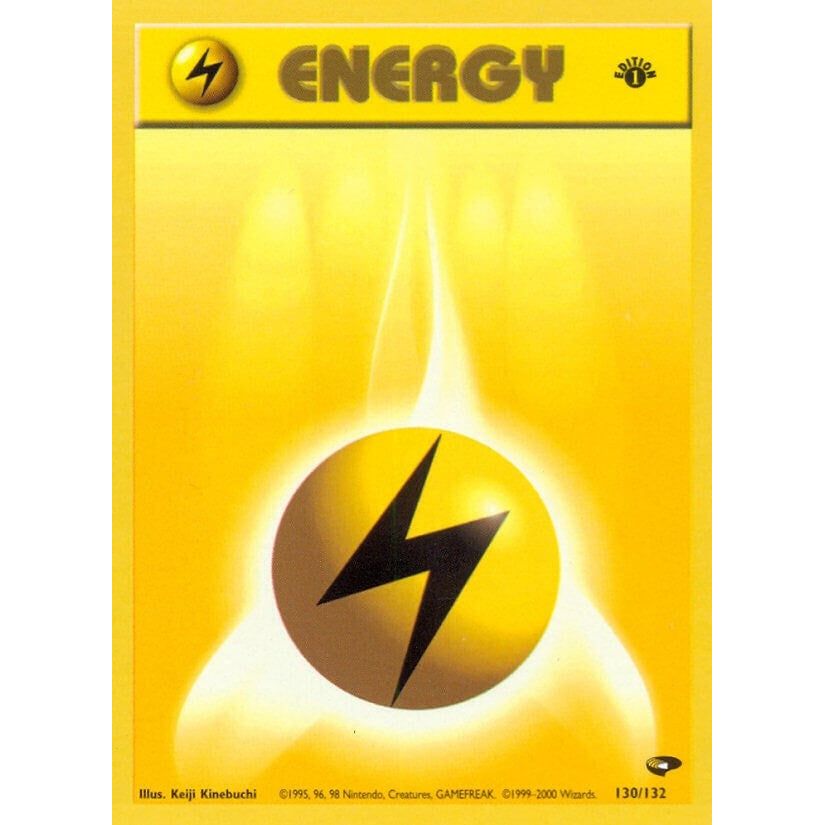 Image for Lightning Energy (130/132) (G2) - Pokemon