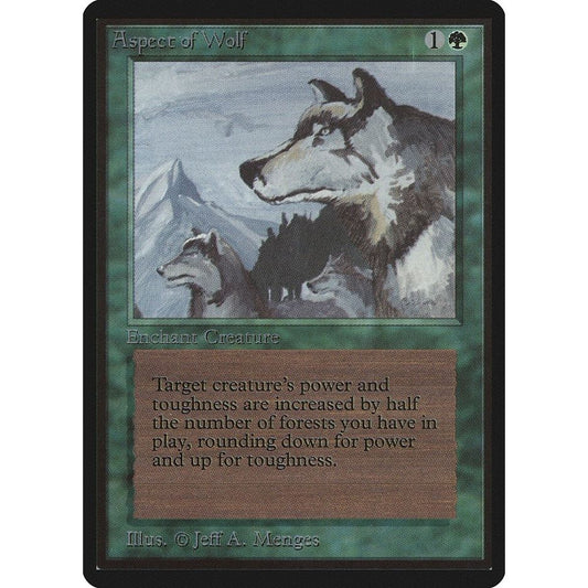 Image for Aspect of Wolf (LEB) - Magic: The Gathering