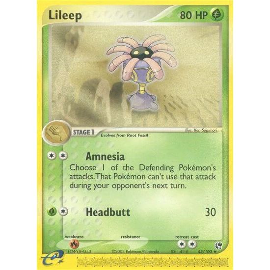 Image for Lileep (43/100) (SS) - Pokemon