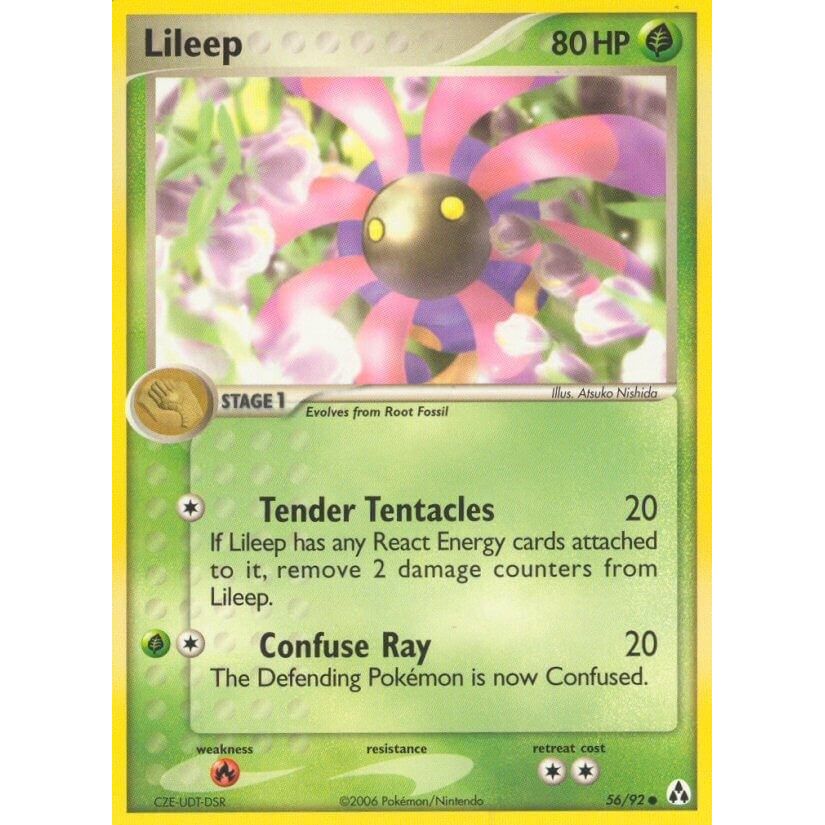 Image for Lileep (56/92) (LM) - Pokemon