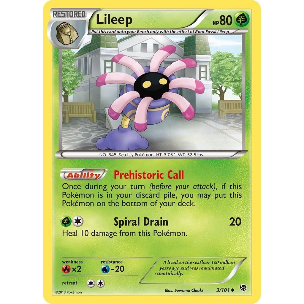 Image for Lileep (3/101) (PLB) - Pokemon