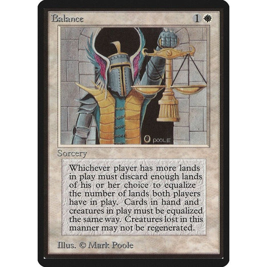 Image for Balance (LEB) - Magic: The Gathering