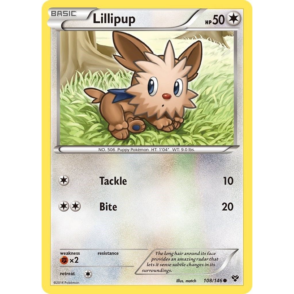 Image for Lillipup (108/146) (XY) - Pokemon