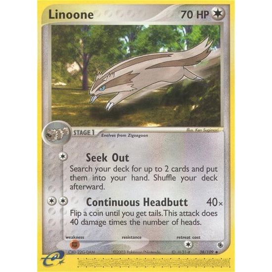 Image for Linoone (38/109) (RS) - Pokemon