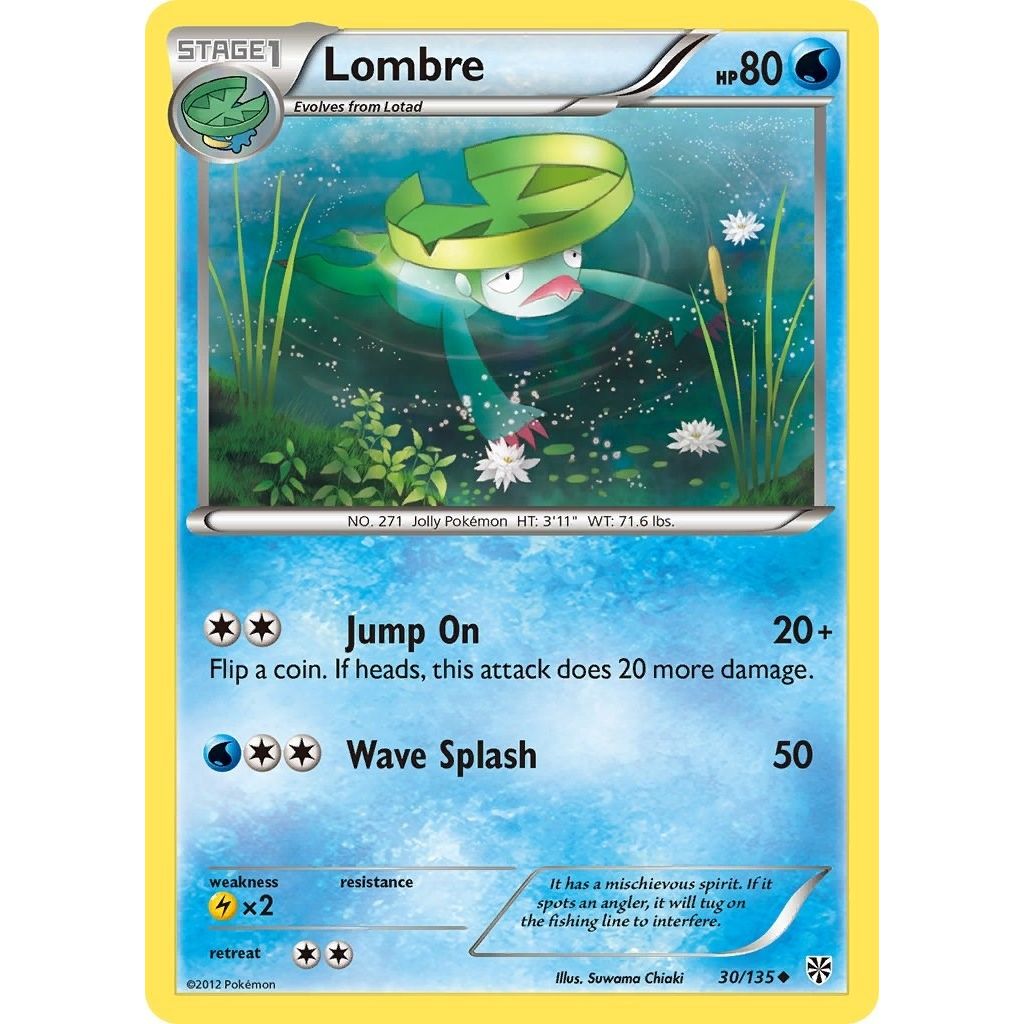 Image for Lombre (30/135) (PLS) - Pokemon