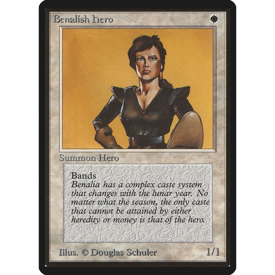 Image for Benalish Hero (LEB) - Magic: The Gathering