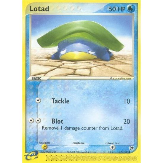 Image for Lotad (67/100) (SS) - Pokemon