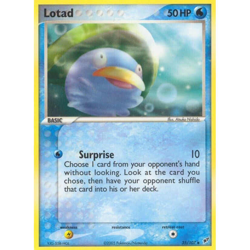 Image for Lotad (35/107) (DX) - Pokemon