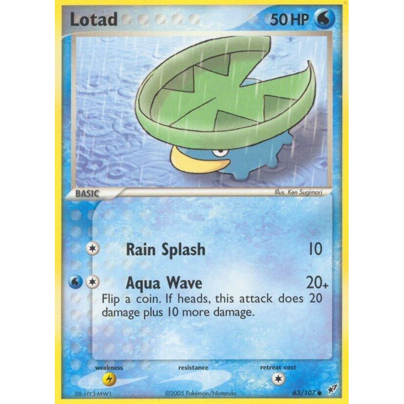 Image for Lotad (63/107) (DX) - Pokemon