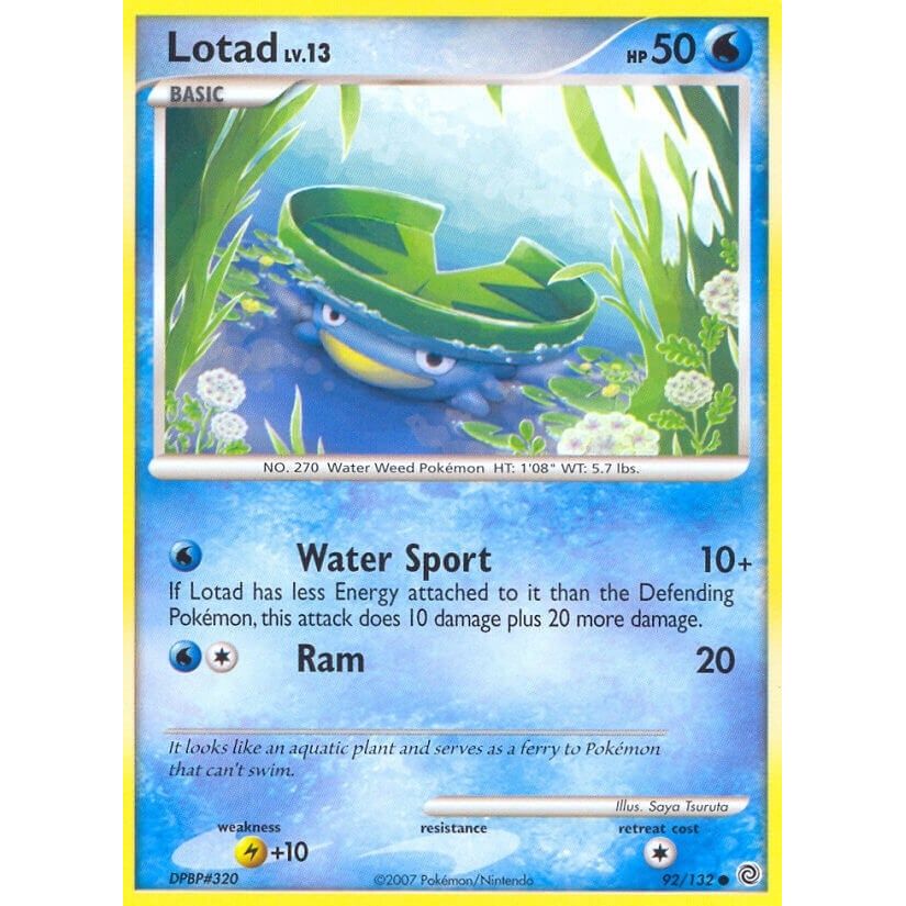 Image for Lotad (92/132) (SW) - Pokemon
